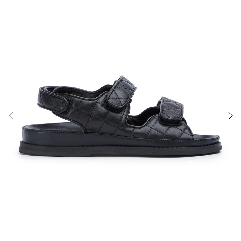 Tony Bianco Black Hiranni Sandals